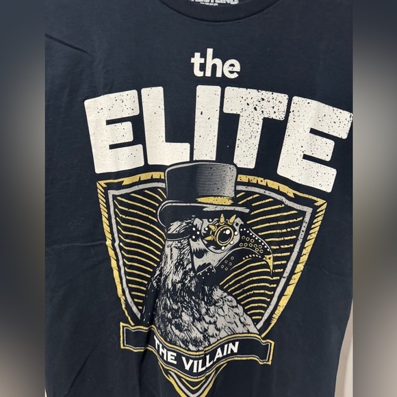 Marty Scurll The Elite T-Shirt The Villain Pro Wrestling T-Shirt - Picture 4 of 7